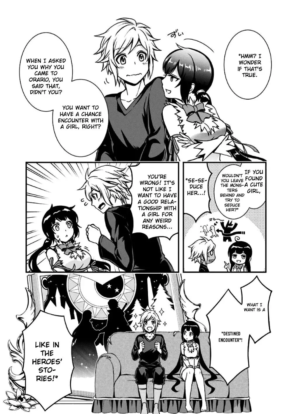 Dungeon ni Deai wo Motomeru no wa Machigatteiru Darou ka Chapter 90 page 8