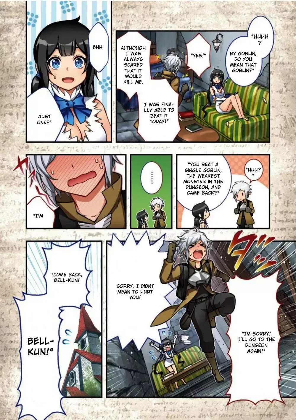 Dungeon ni Deai wo Motomeru no wa Machigatteiru Darou ka Chapter 90 page 4
