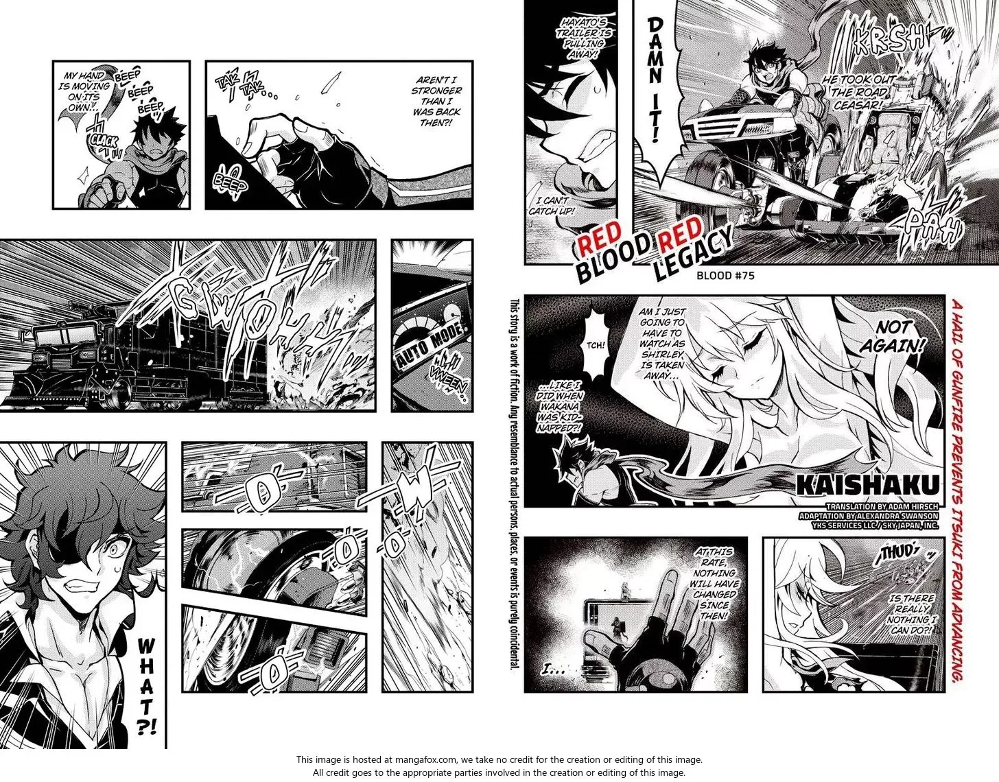 Aka Akatoretachi No Monogatari Chapter 75 page 1