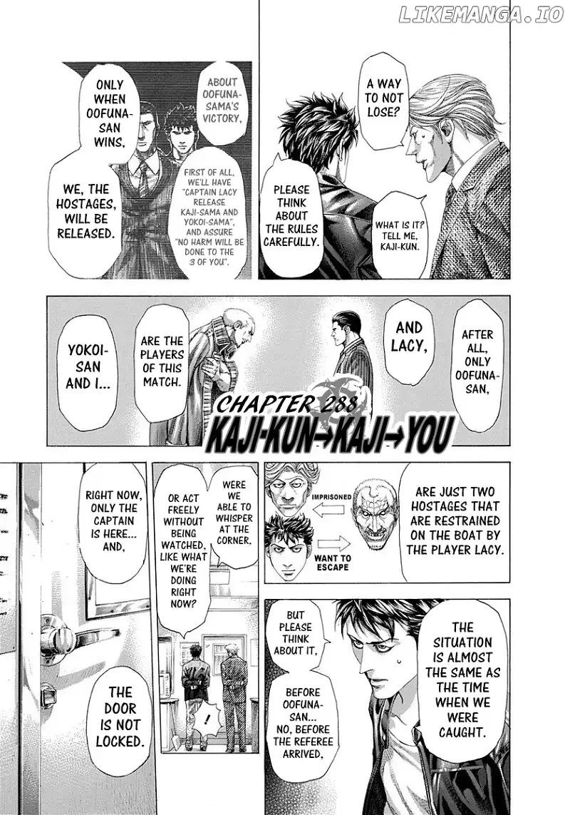 Usogui Chapter 288 page 1
