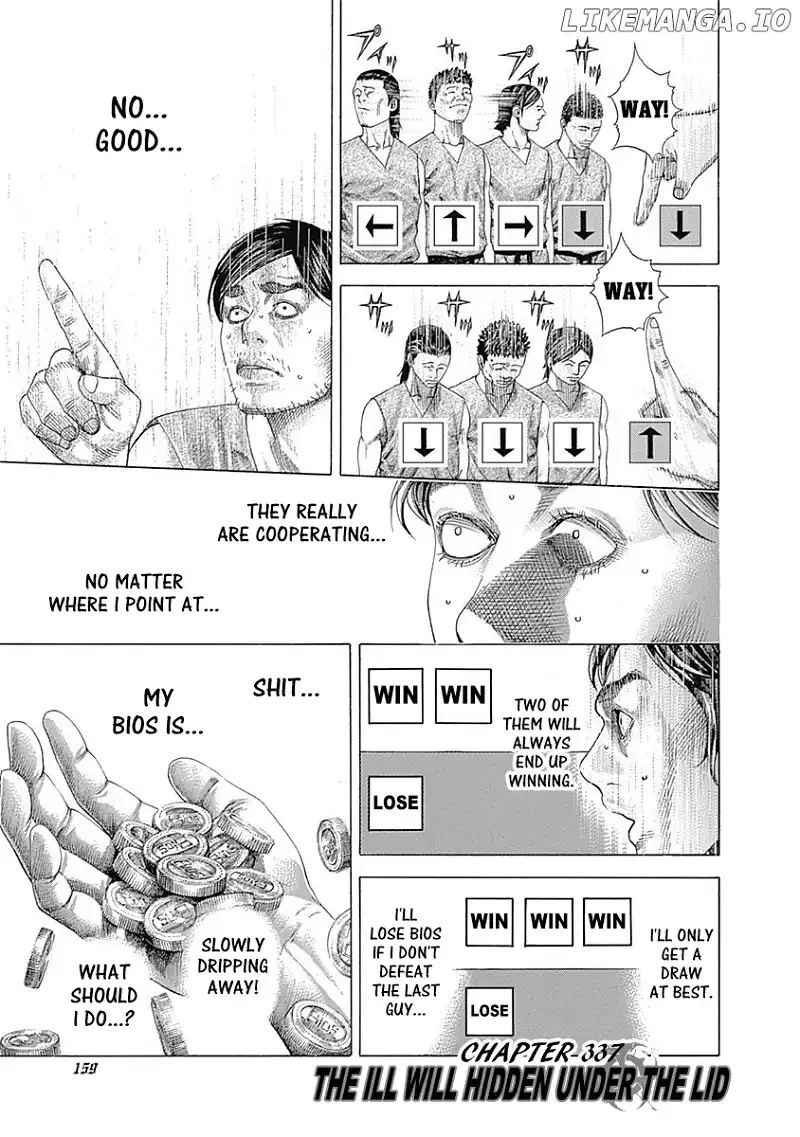 Usogui Chapter 337 page 1