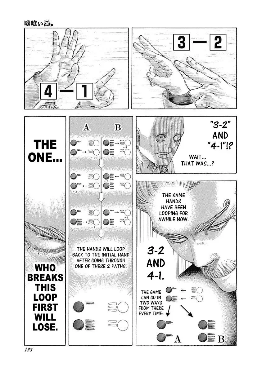 Usogui Chapter 391 page 16
