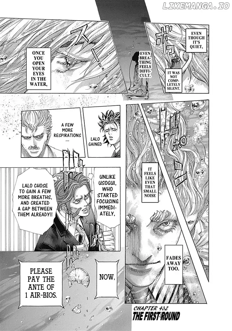 Usogui Chapter 432 page 1
