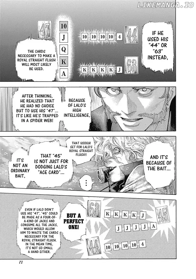 Usogui Chapter 443 page 11
