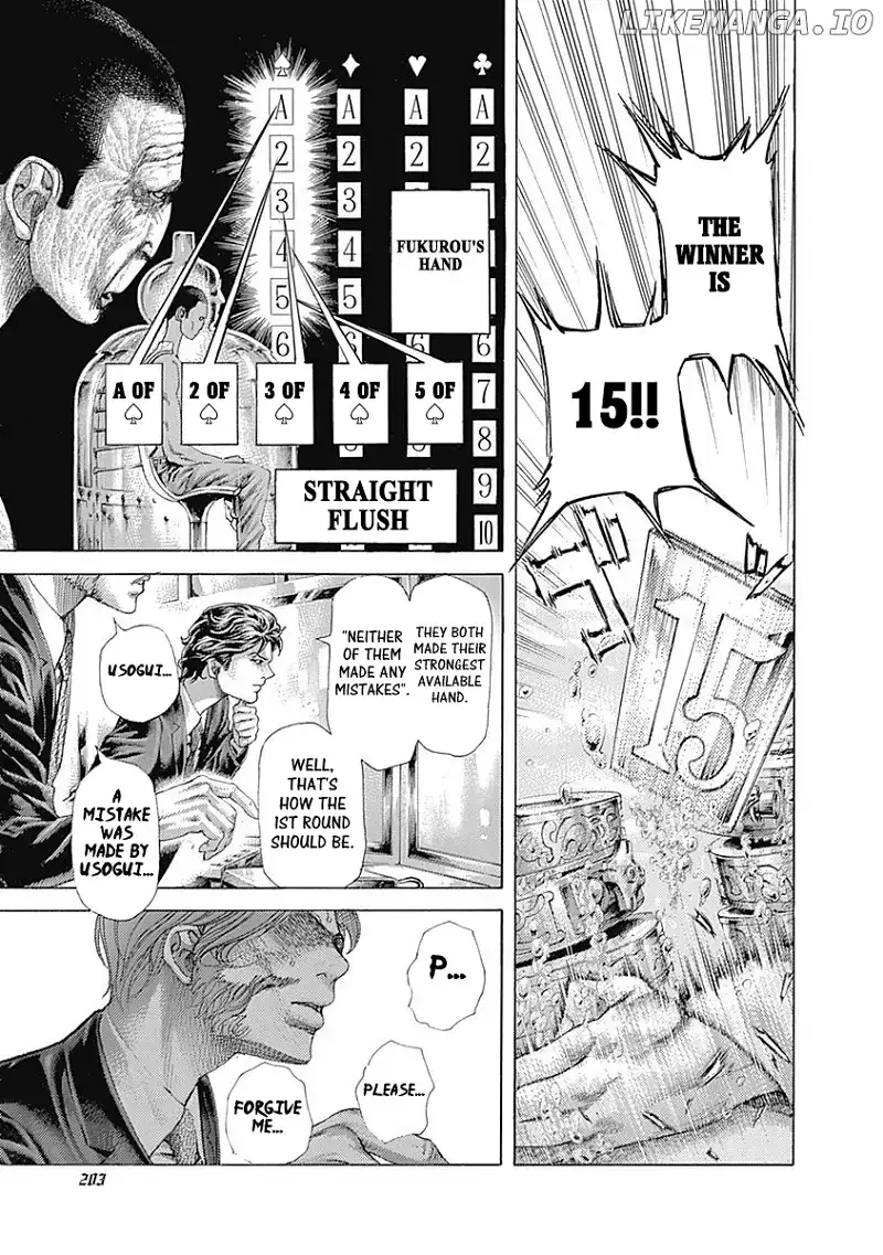 Usogui Chapter 450 page 8