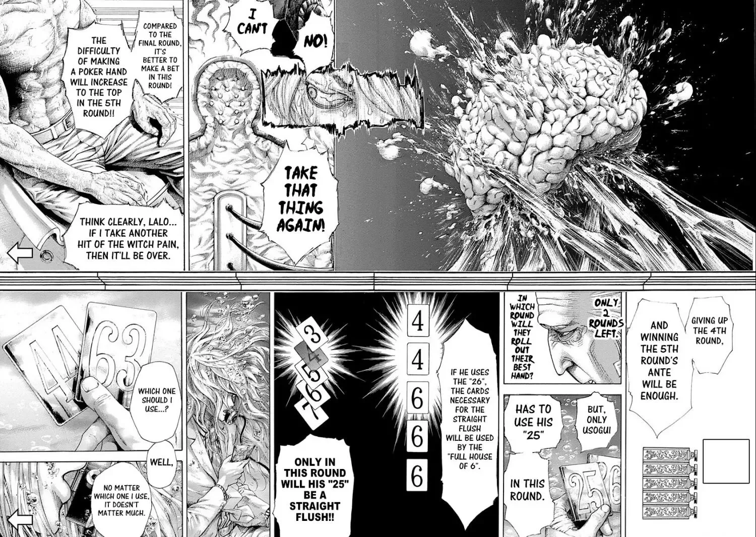 Usogui Chapter 453 page 12