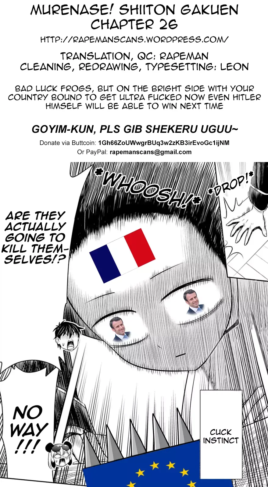 Murenase! Shiiton Gakuen Chapter 26 page 23