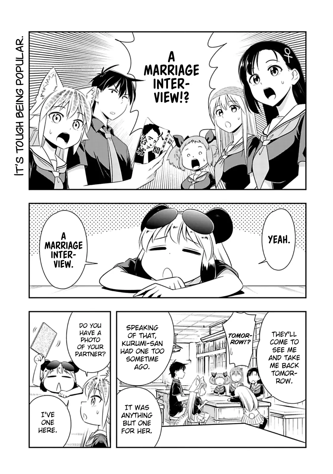 Murenase! Shiiton Gakuen Chapter 59 page 1