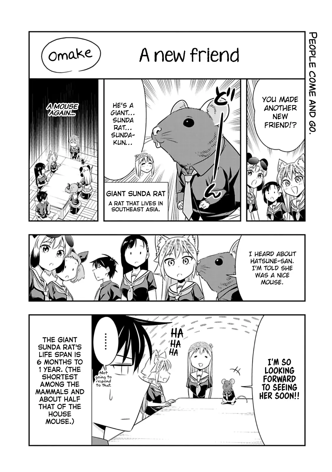 Murenase! Shiiton Gakuen Chapter 60.5 page 1