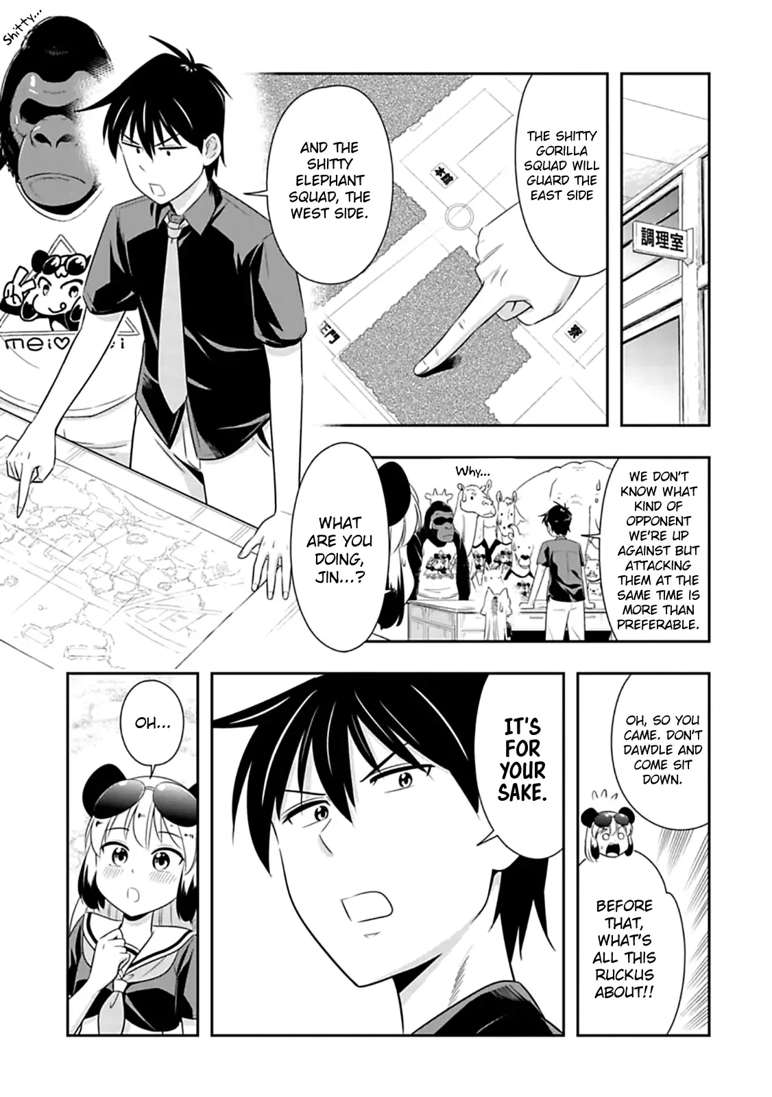 Murenase! Shiiton Gakuen Chapter 59 page 9