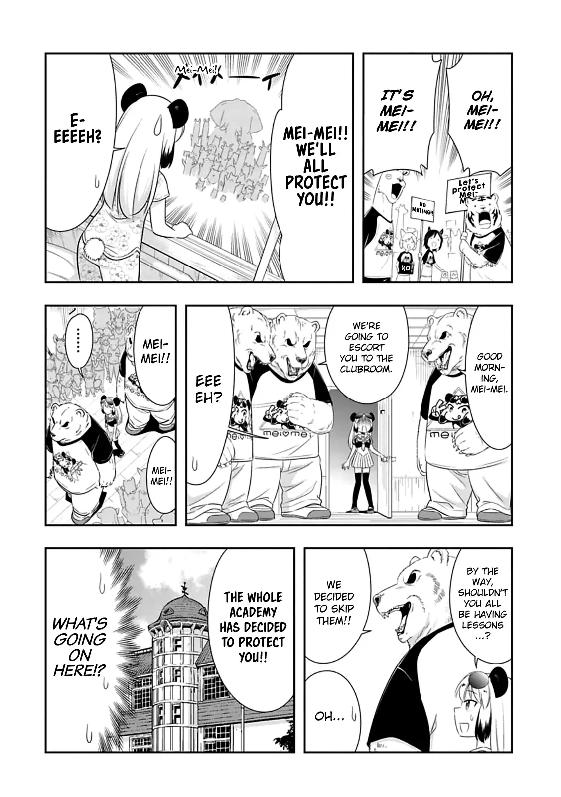 Murenase! Shiiton Gakuen Chapter 59 page 8
