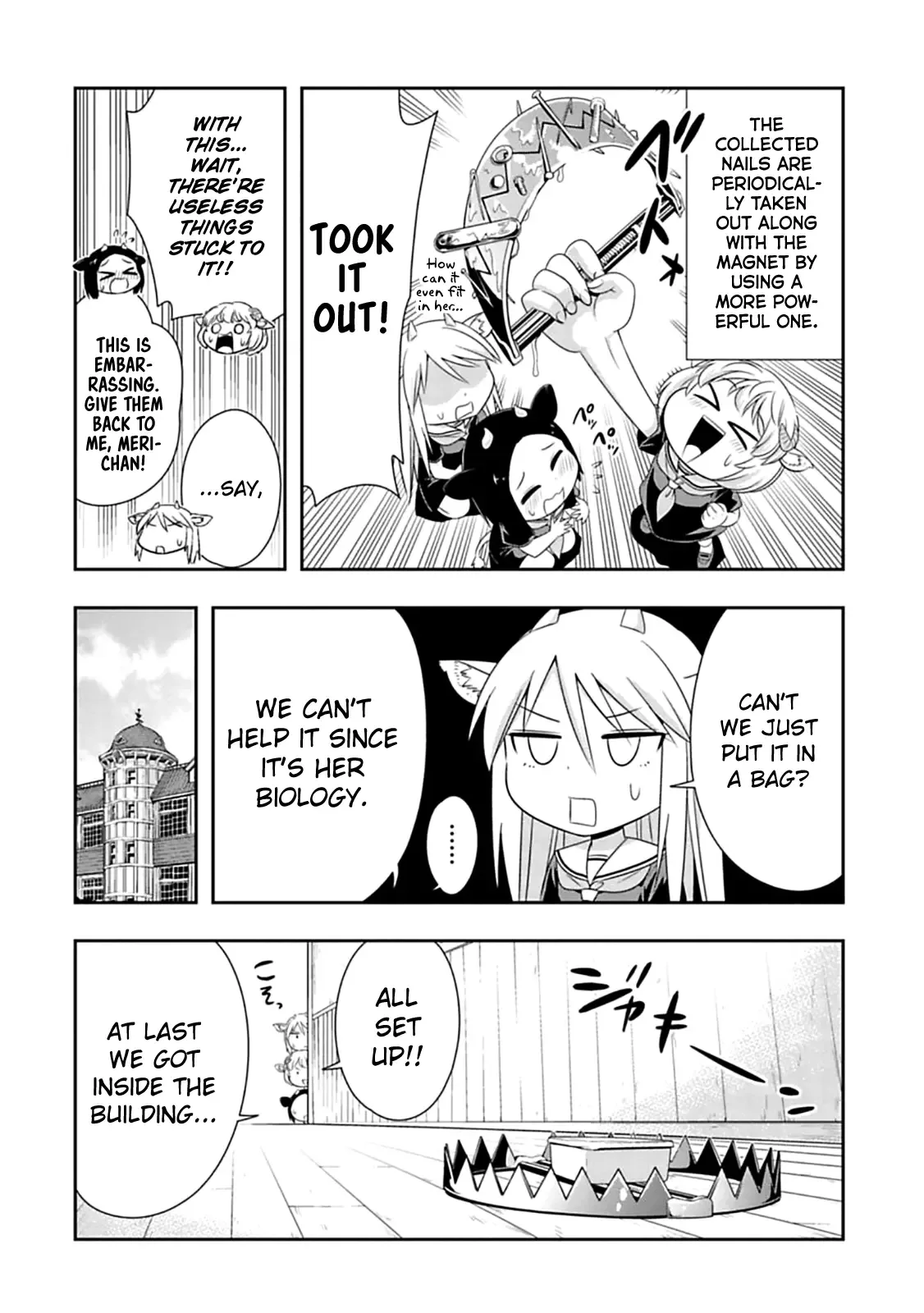 Murenase! Shiiton Gakuen Chapter 58 page 8