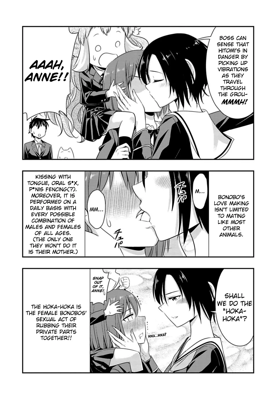 Murenase! Shiiton Gakuen Chapter 62 page 12