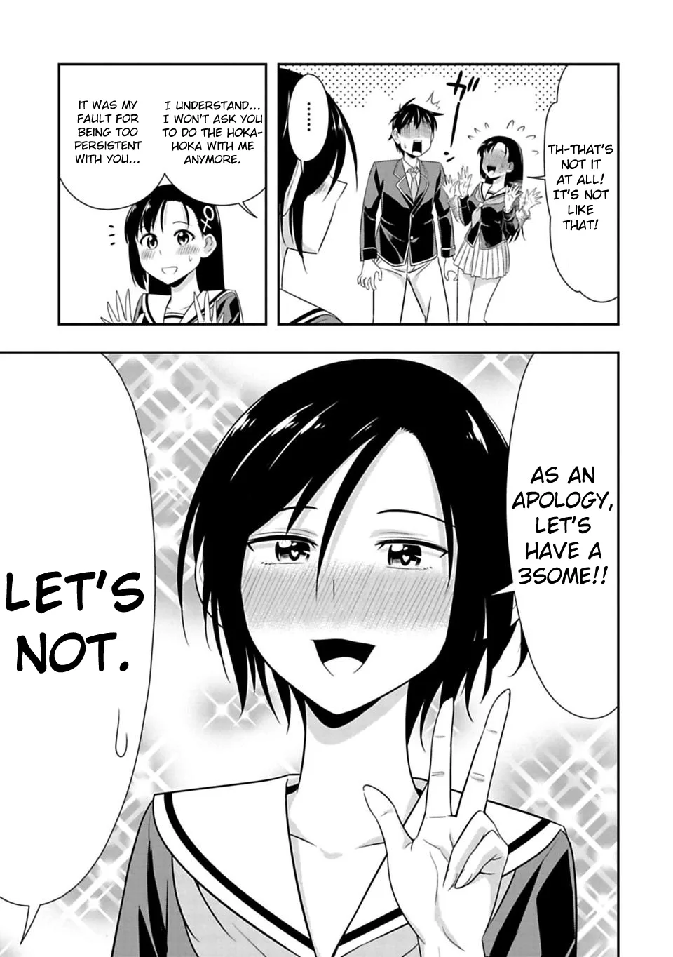 Murenase! Shiiton Gakuen Chapter 62 page 19