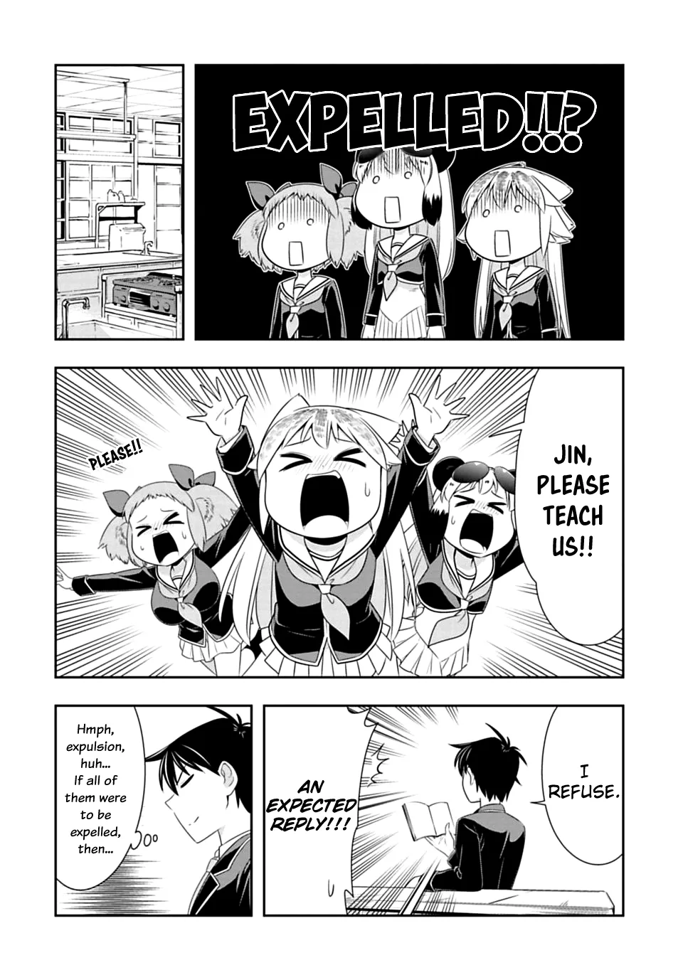 Murenase! Shiiton Gakuen Chapter 64 page 4