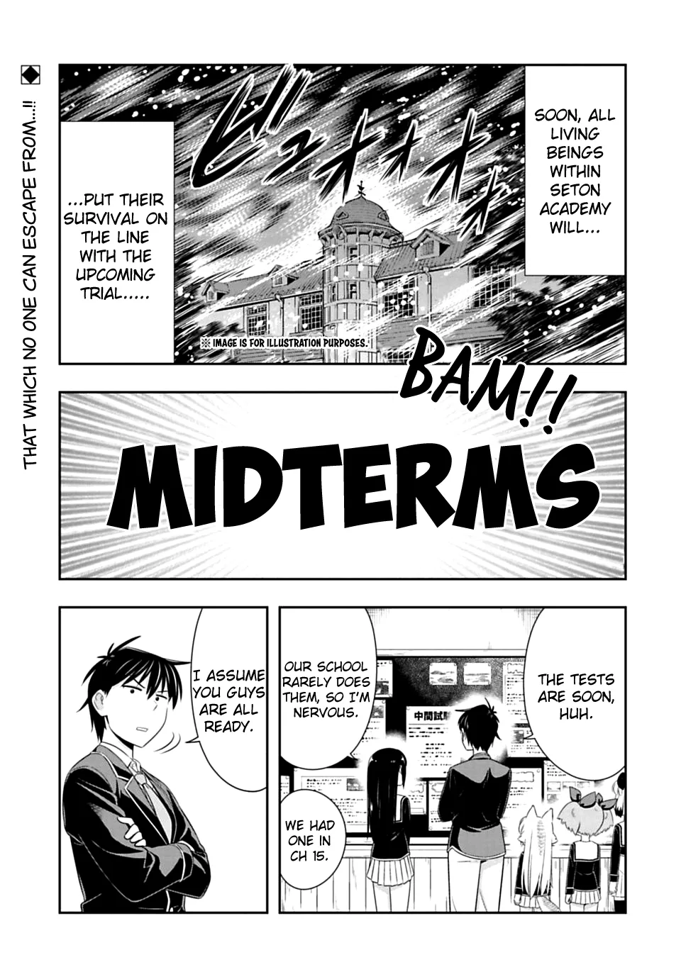 Murenase! Shiiton Gakuen Chapter 64 page 1