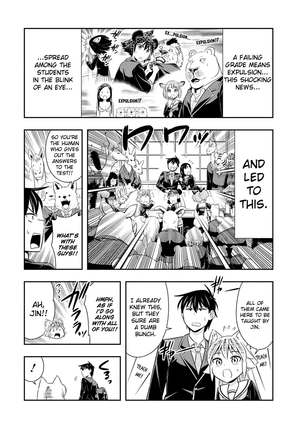 Murenase! Shiiton Gakuen Chapter 64 page 12