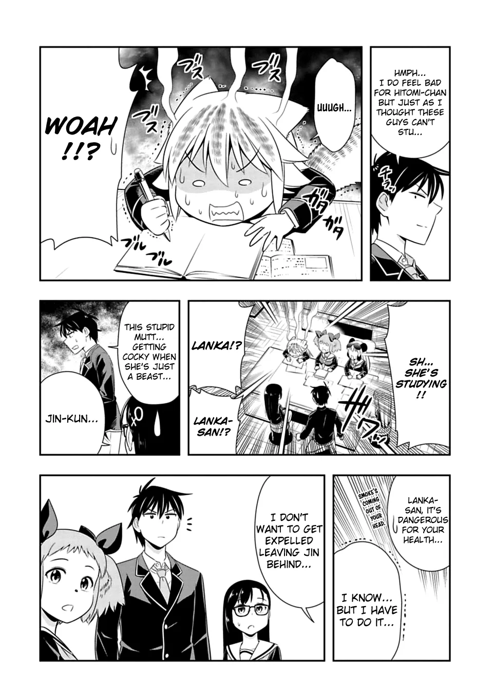Murenase! Shiiton Gakuen Chapter 64 page 8