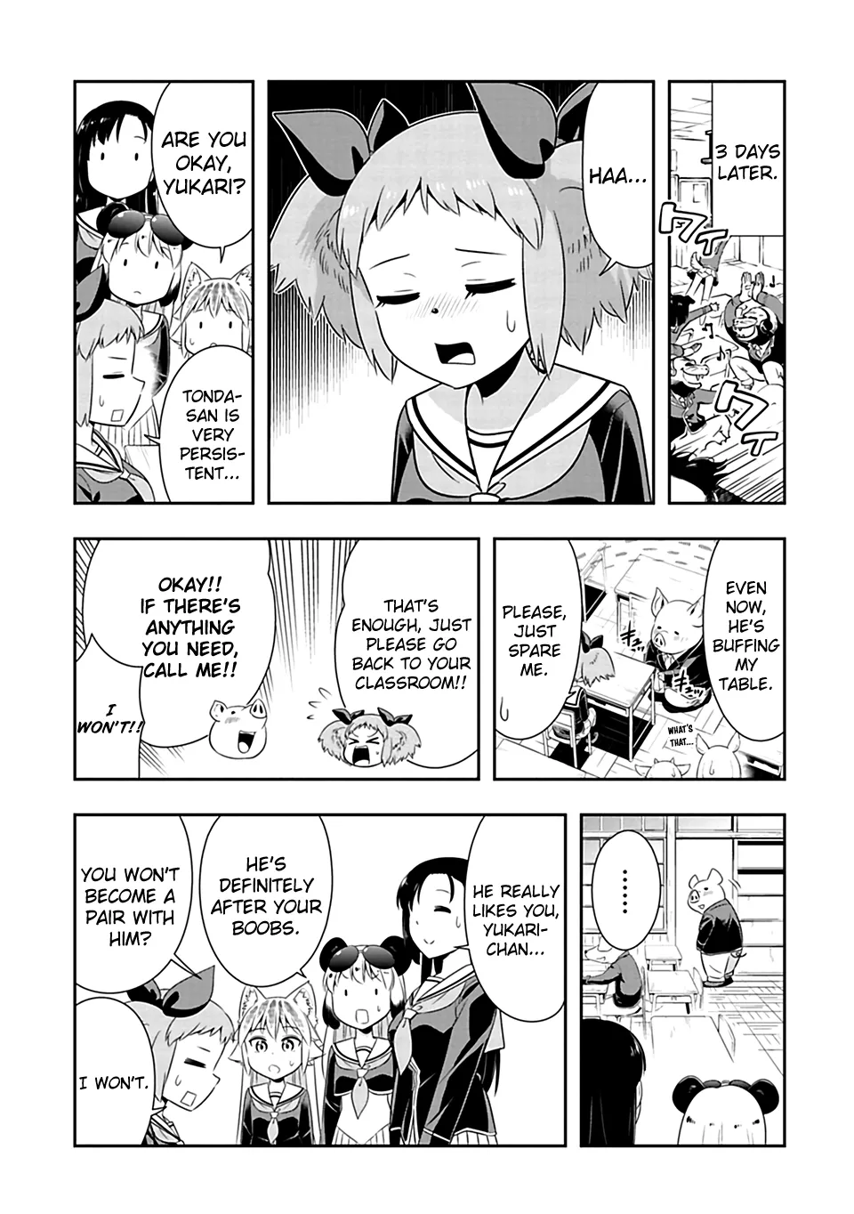 Murenase! Shiiton Gakuen Chapter 65 page 8
