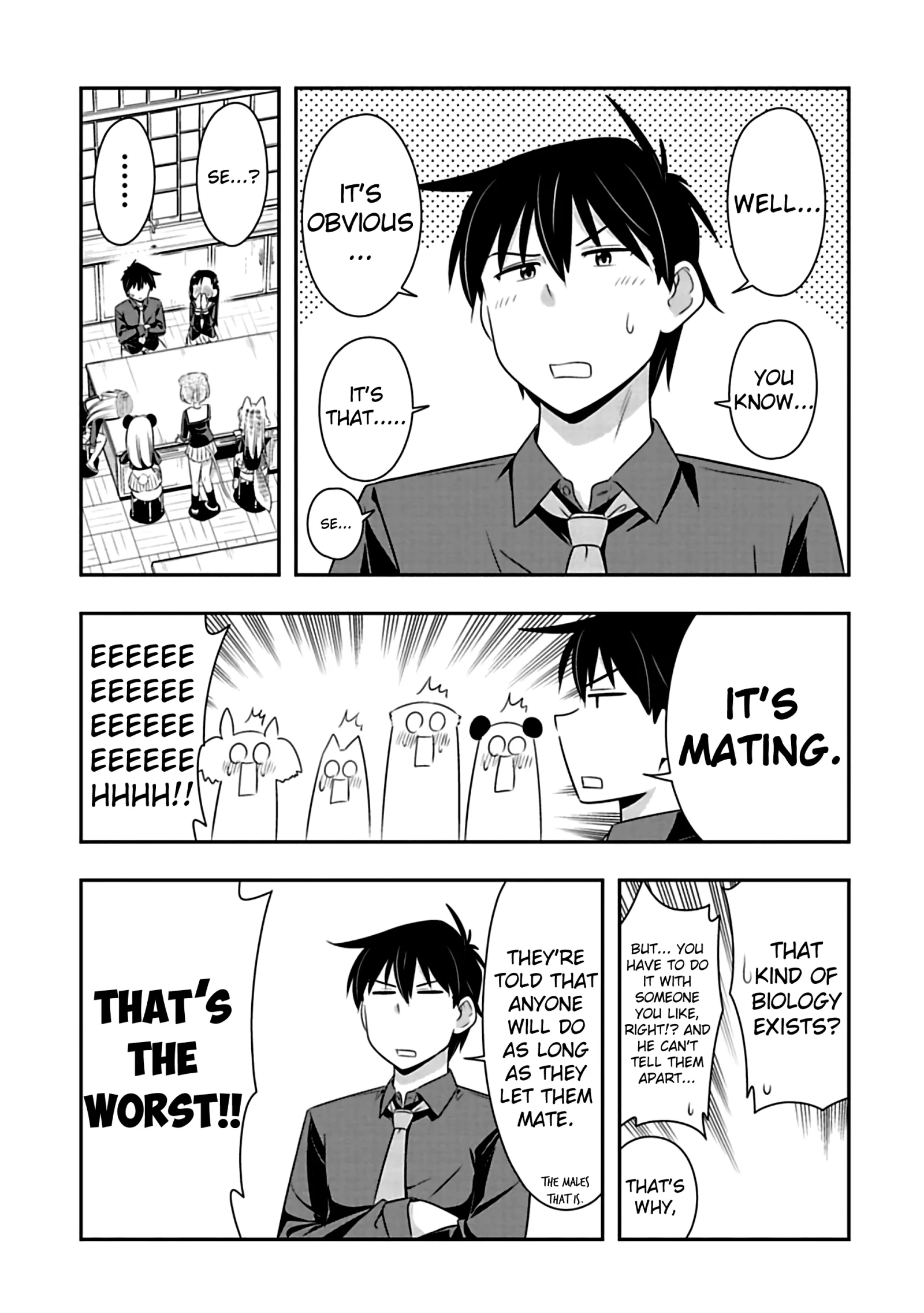 Murenase! Shiiton Gakuen Chapter 74 page 7