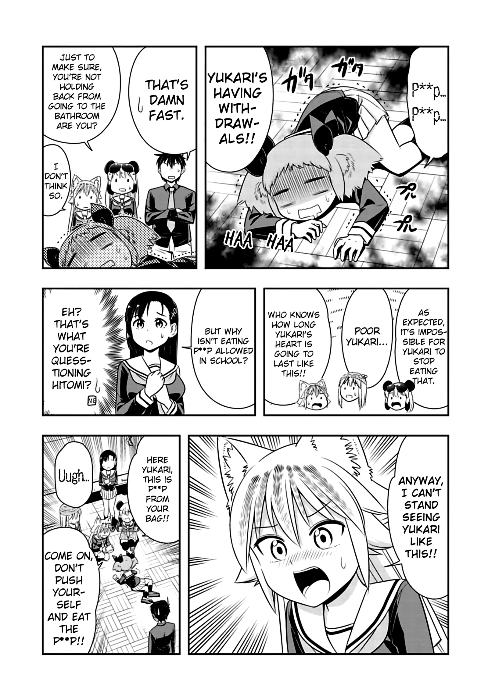 Murenase! Shiiton Gakuen Chapter 77 page 7