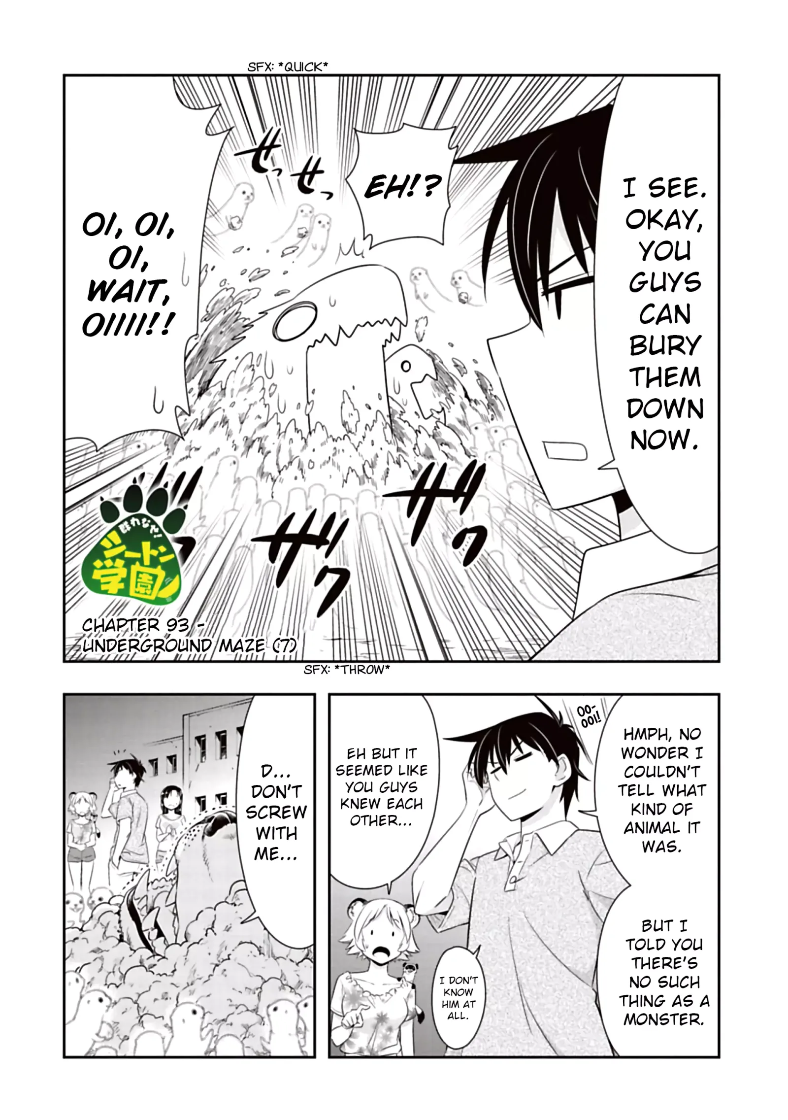 Murenase! Shiiton Gakuen Chapter 93 page 2
