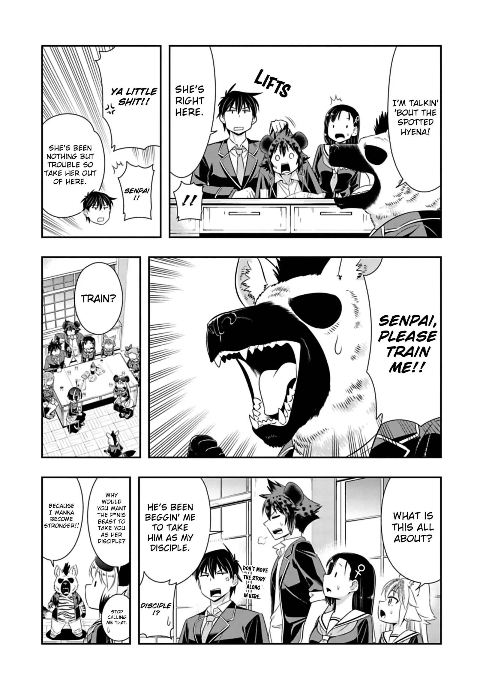 Murenase! Shiiton Gakuen Chapter 96 page 3