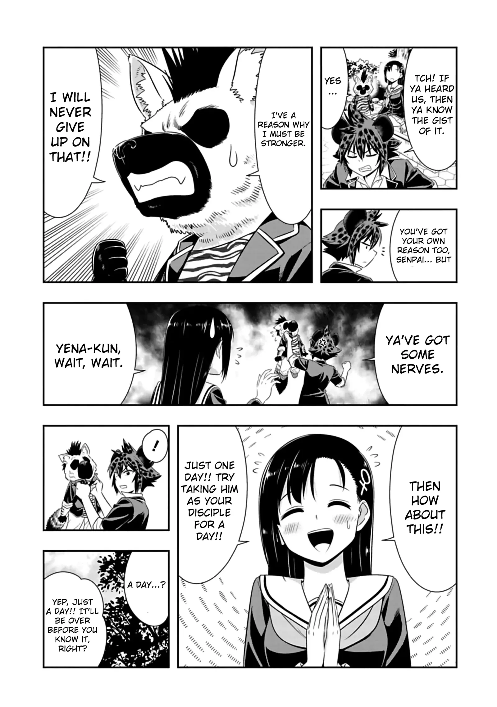 Murenase! Shiiton Gakuen Chapter 96 page 11