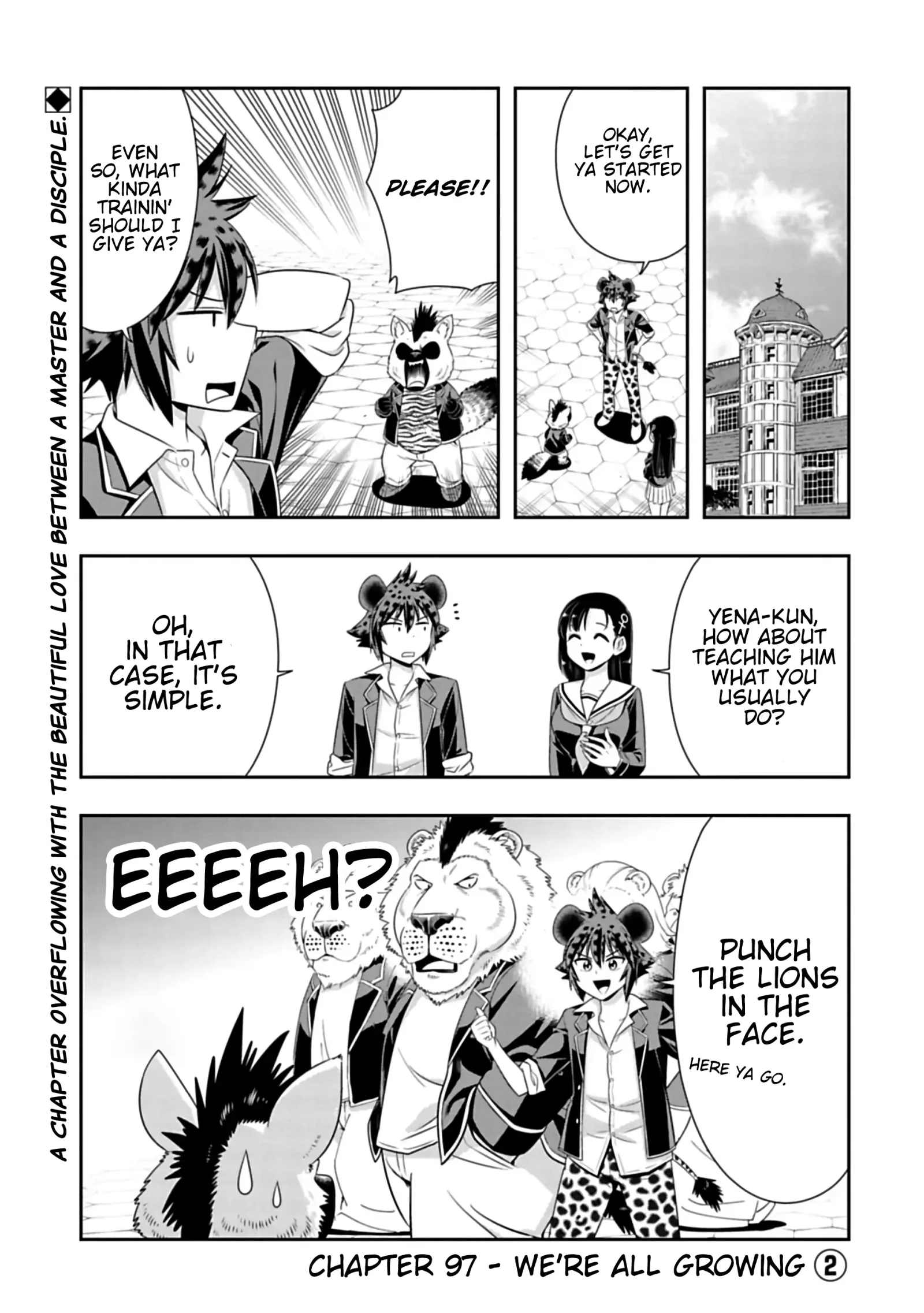 Murenase! Shiiton Gakuen Chapter 97 page 1