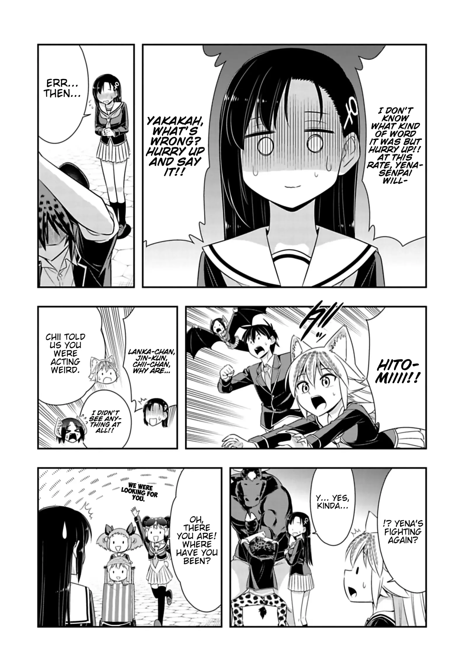 Murenase! Shiiton Gakuen Chapter 100 page 4