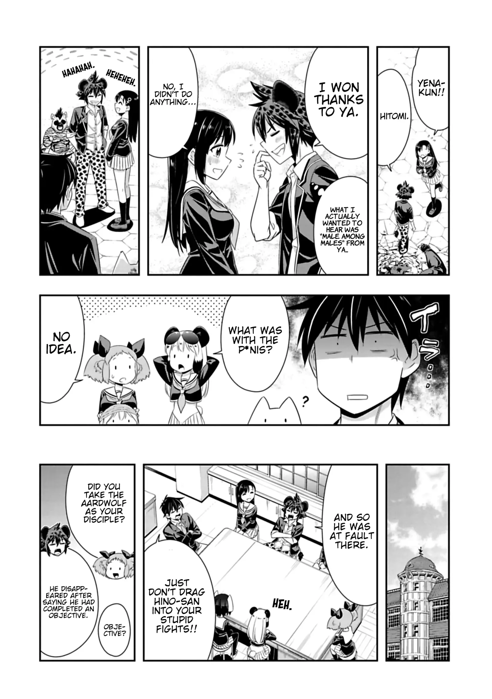 Murenase! Shiiton Gakuen Chapter 100 page 10