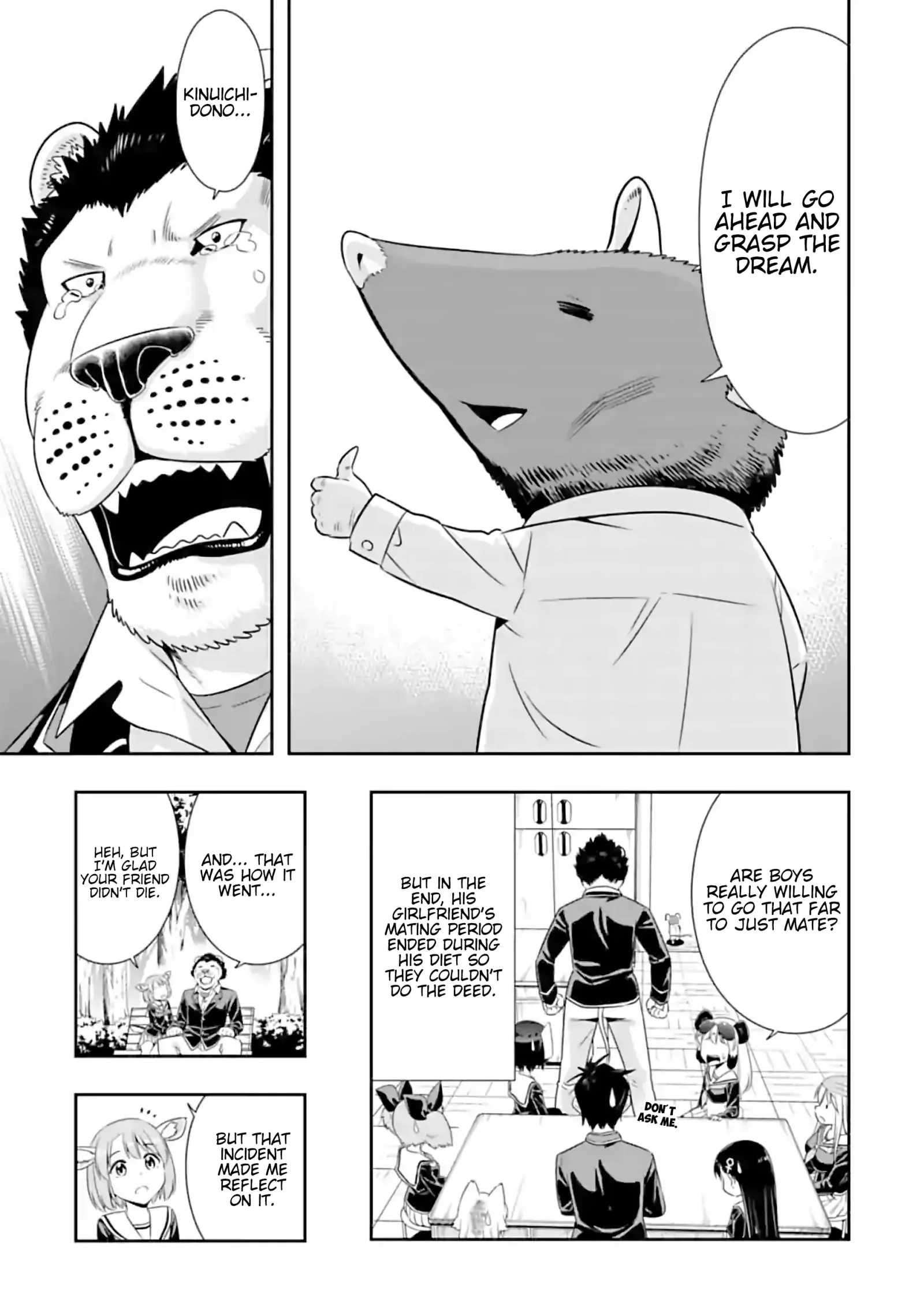 Murenase! Shiiton Gakuen Chapter 102 page 9