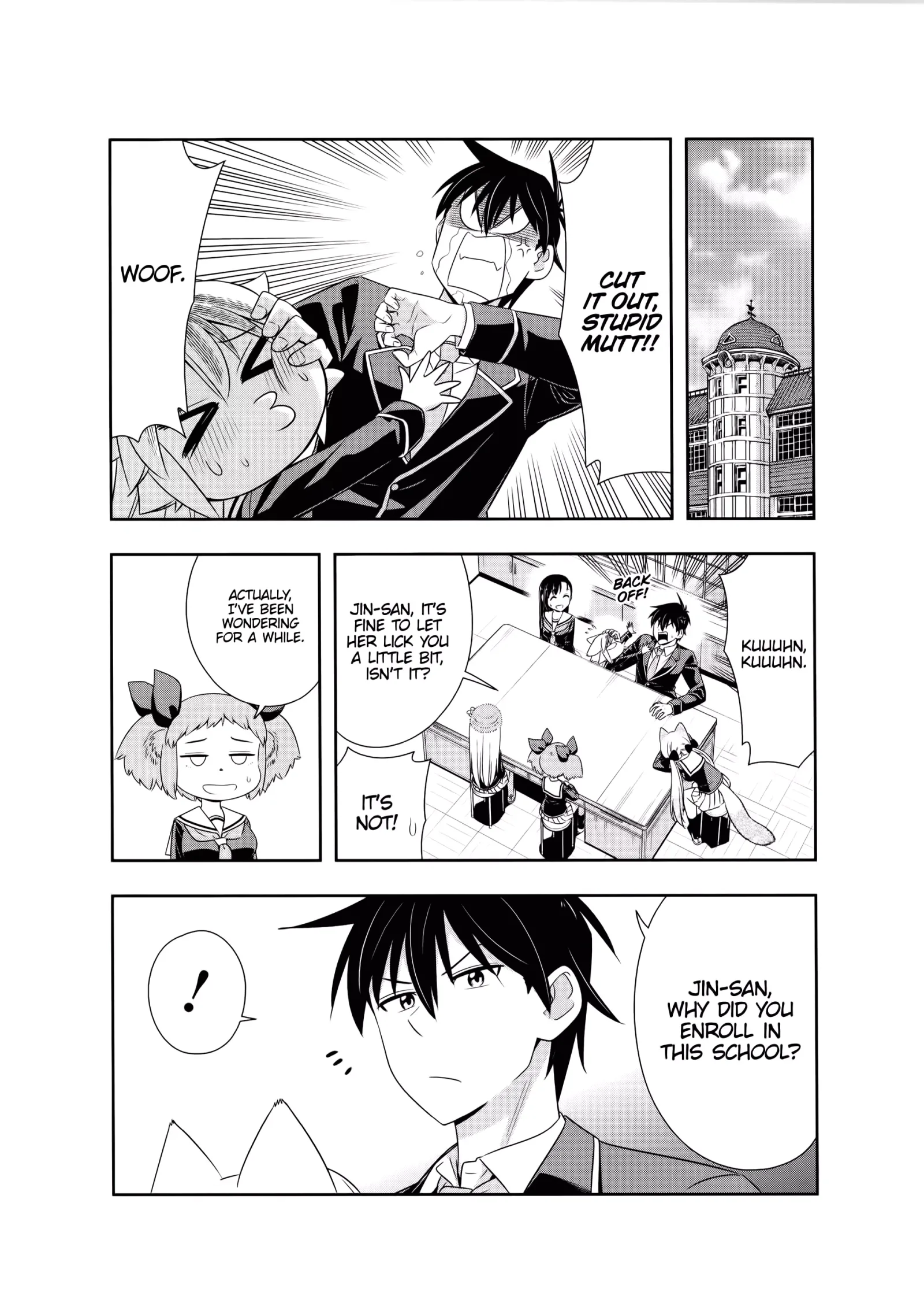 Murenase! Shiiton Gakuen Chapter 102.5 page 3