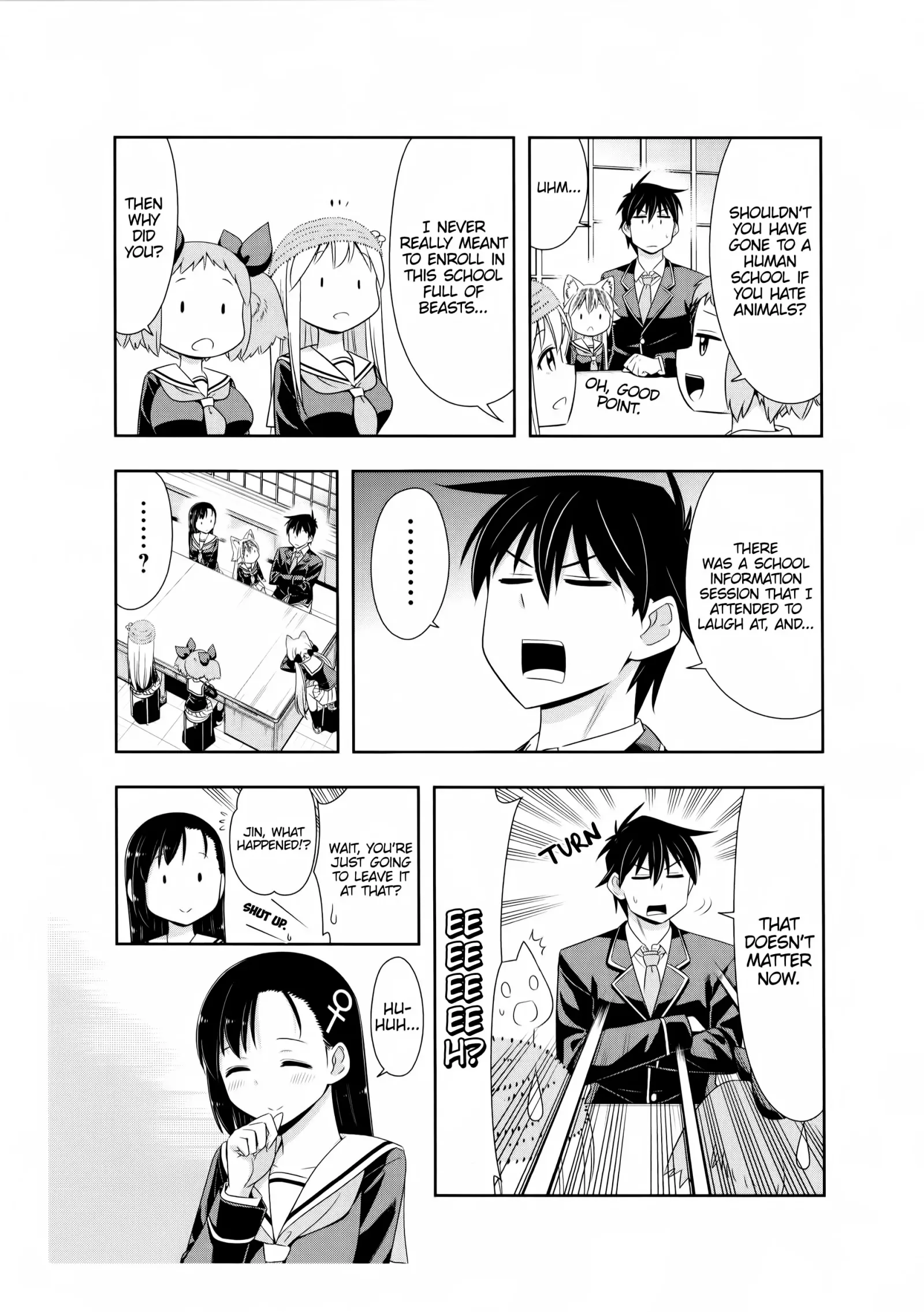 Murenase! Shiiton Gakuen Chapter 102.5 page 4