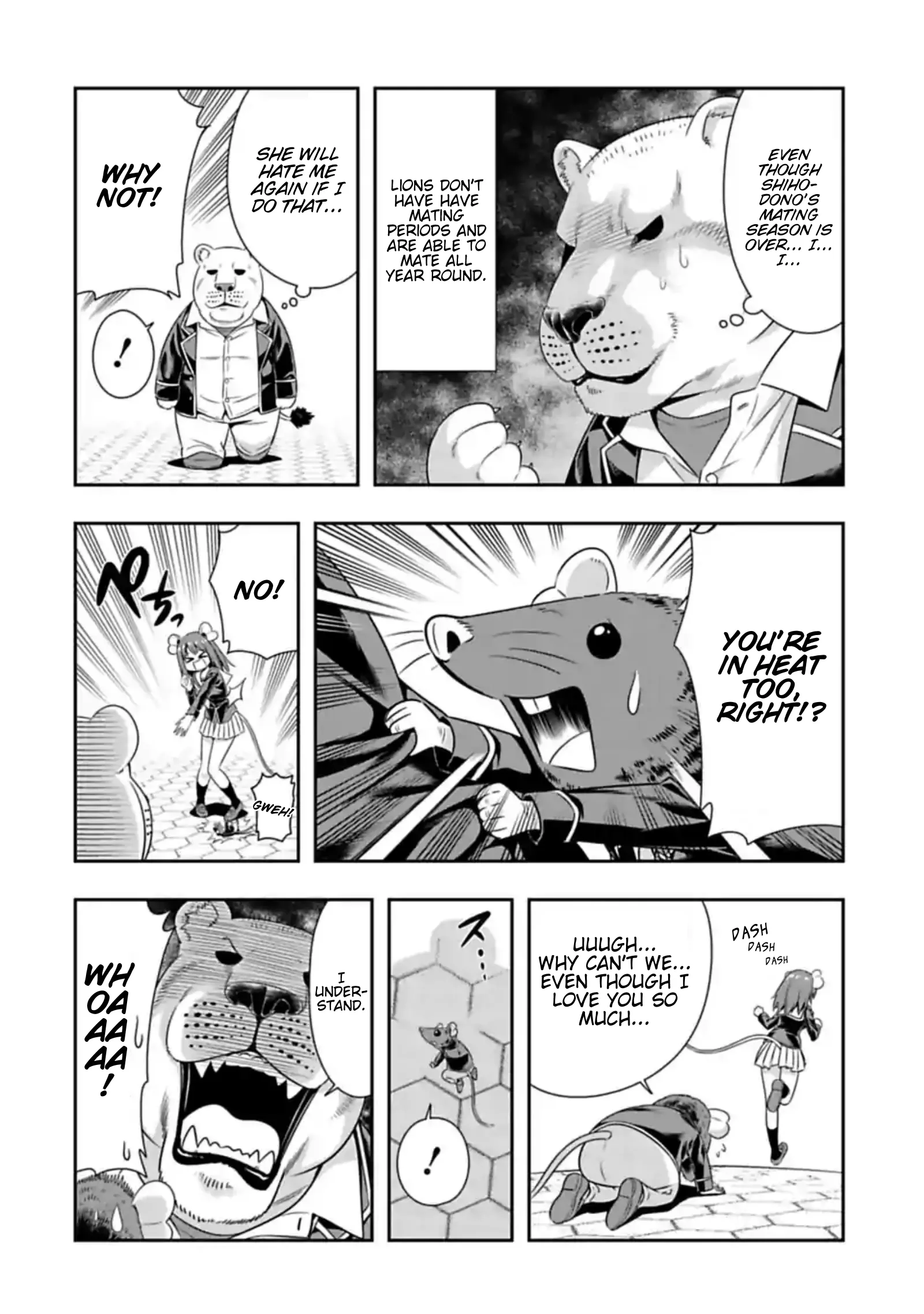 Murenase! Shiiton Gakuen Chapter 101 page 4