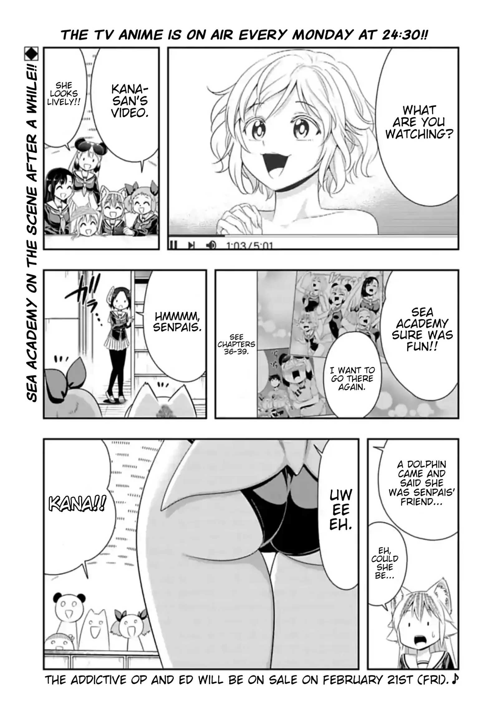 Murenase! Shiiton Gakuen Chapter 103 page 1