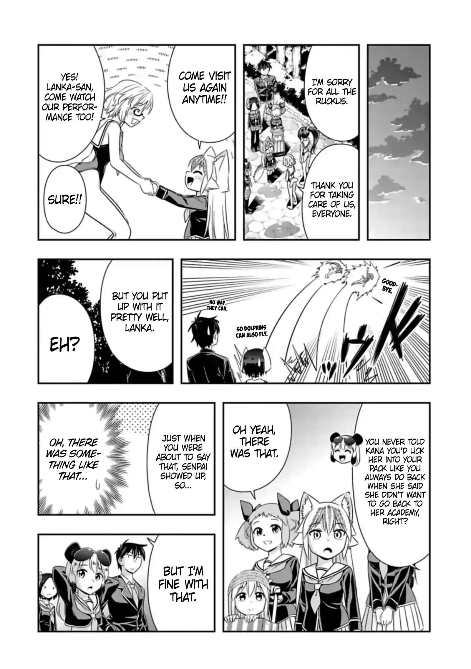 Murenase! Shiiton Gakuen Chapter 105 page 8