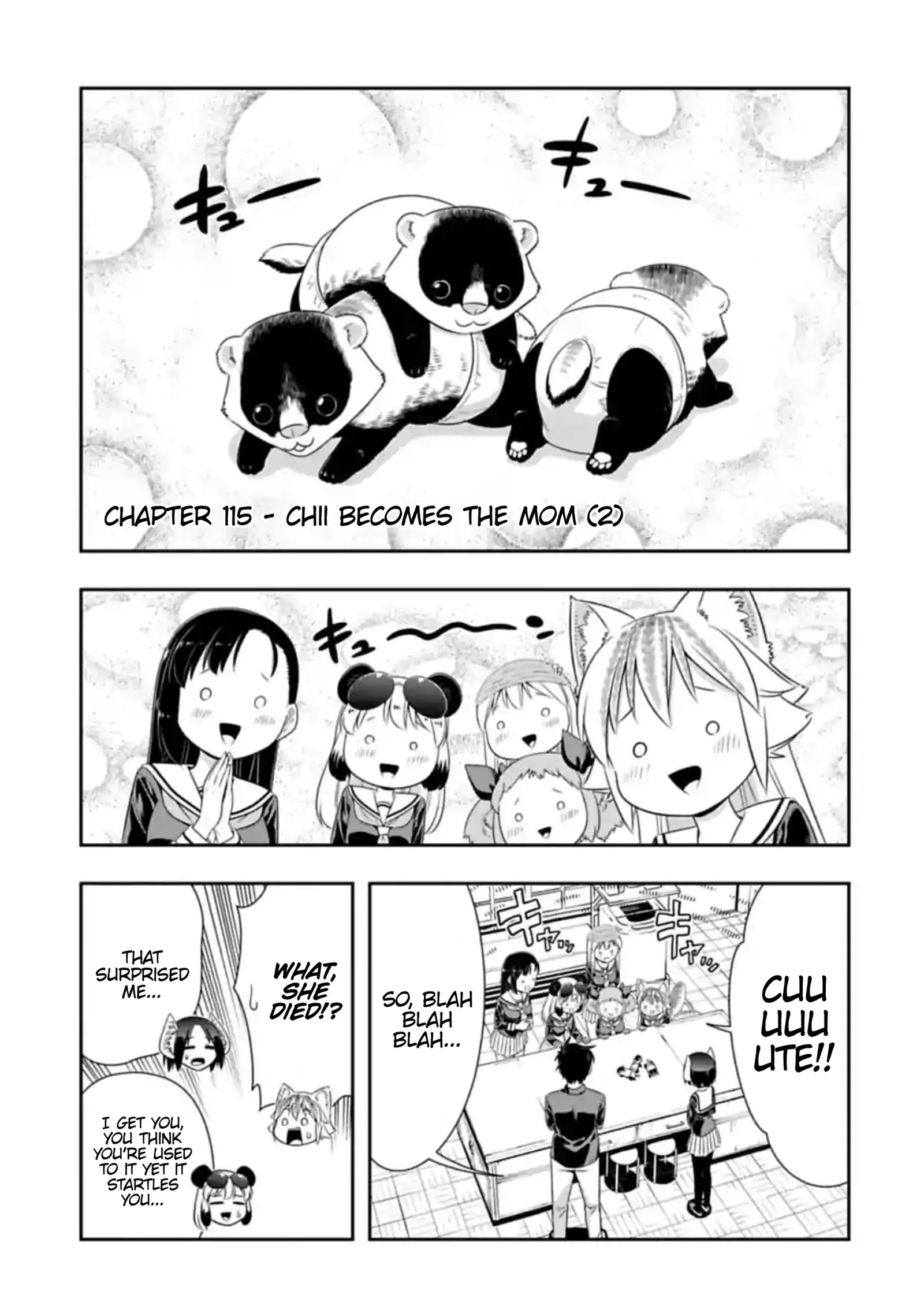 Murenase! Shiiton Gakuen Chapter 115 page 1