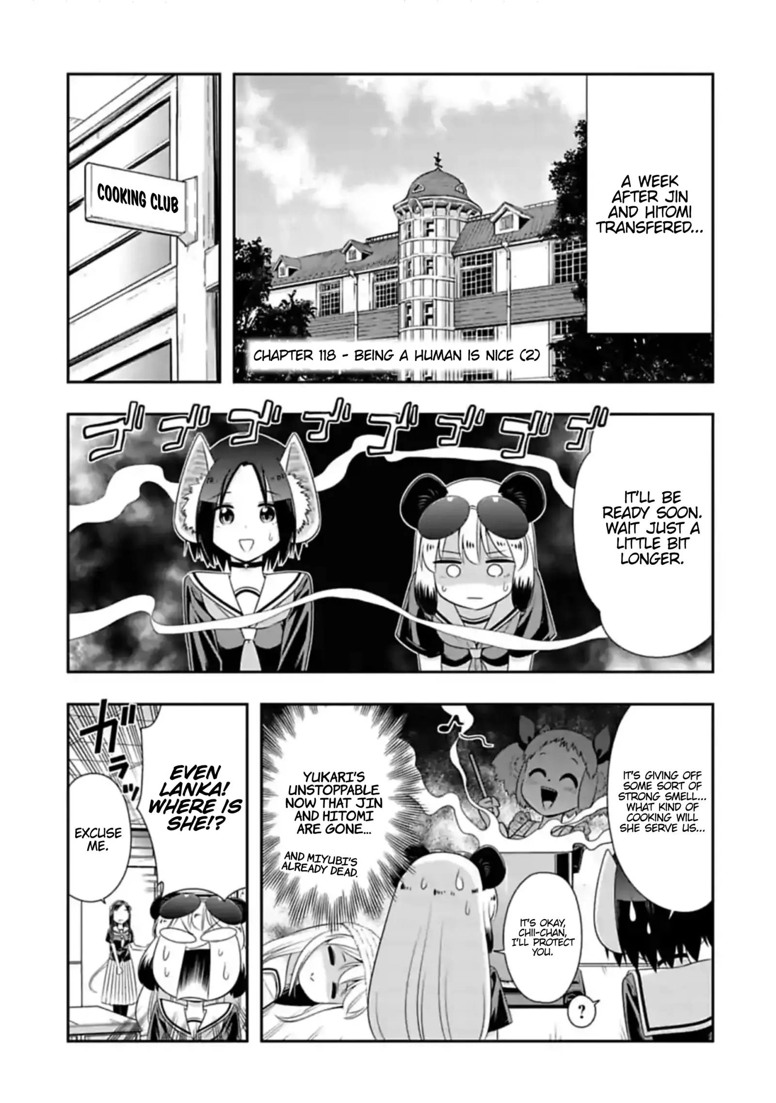 Murenase! Shiiton Gakuen Chapter 118 page 1