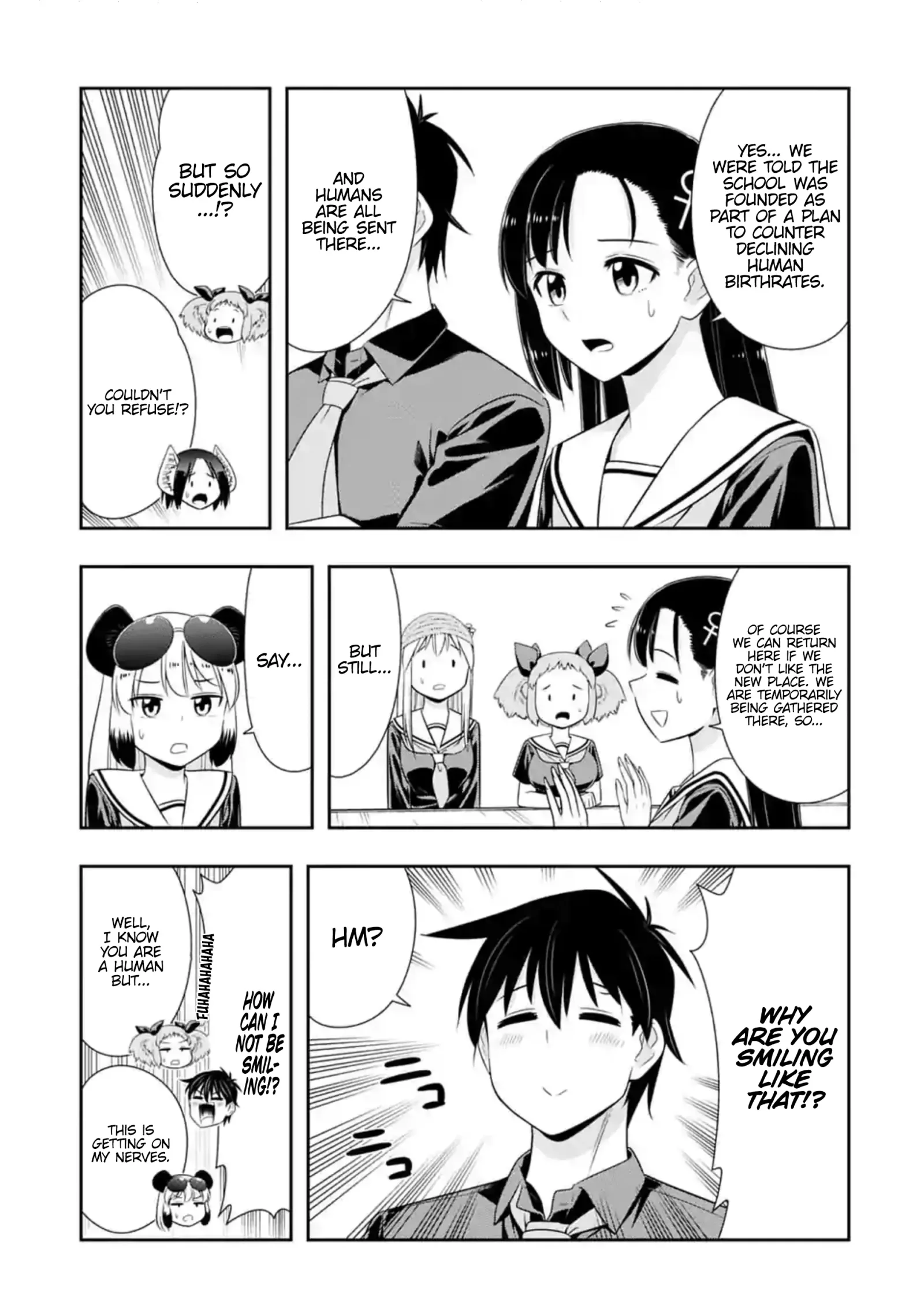 Murenase! Shiiton Gakuen Chapter 117 page 3