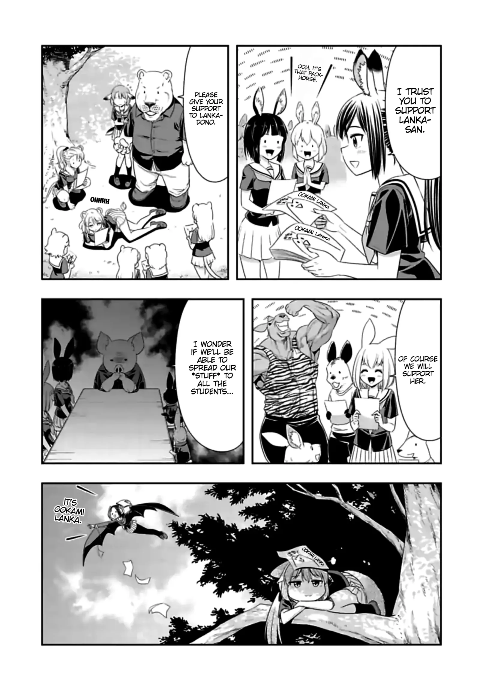 Murenase! Shiiton Gakuen Chapter 121 page 1
