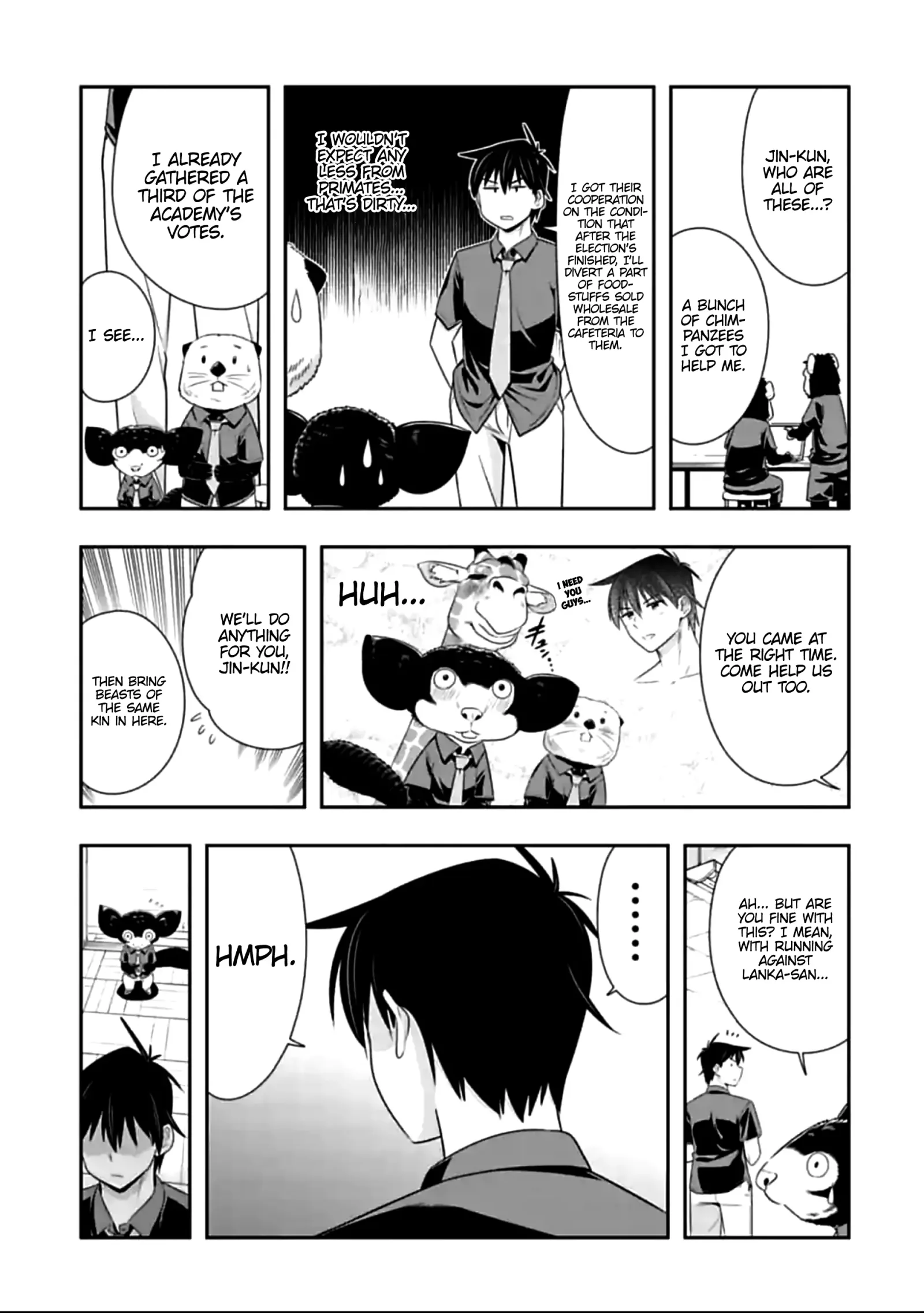 Murenase! Shiiton Gakuen Chapter 122 page 3