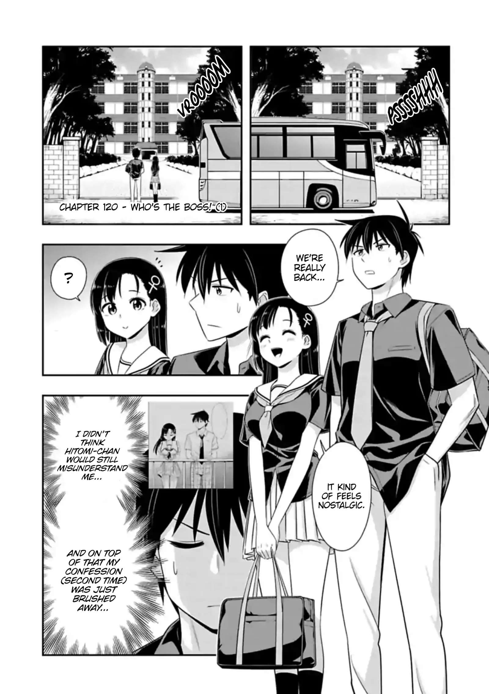Murenase! Shiiton Gakuen Chapter 120 page 1