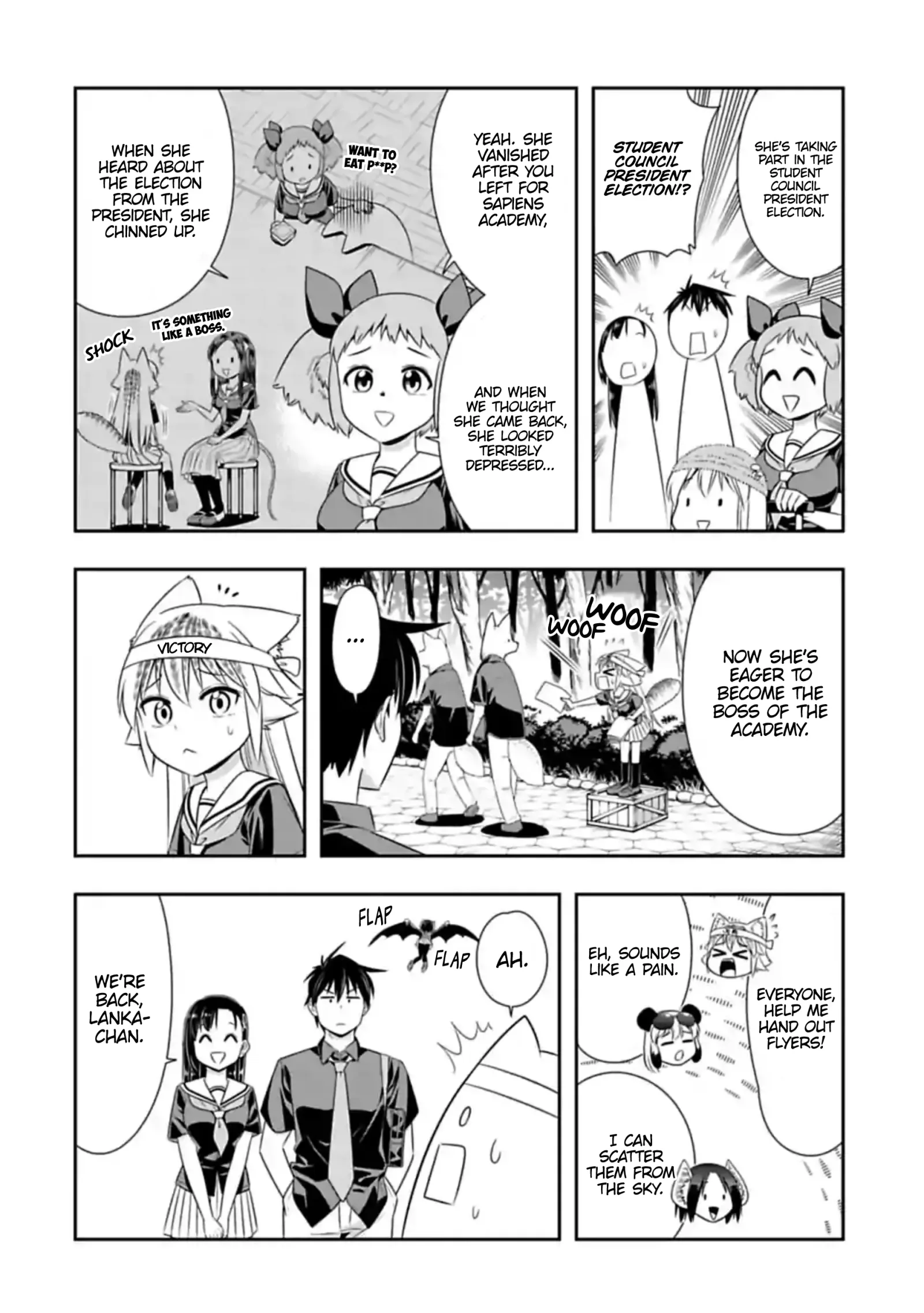 Murenase! Shiiton Gakuen Chapter 120 page 4