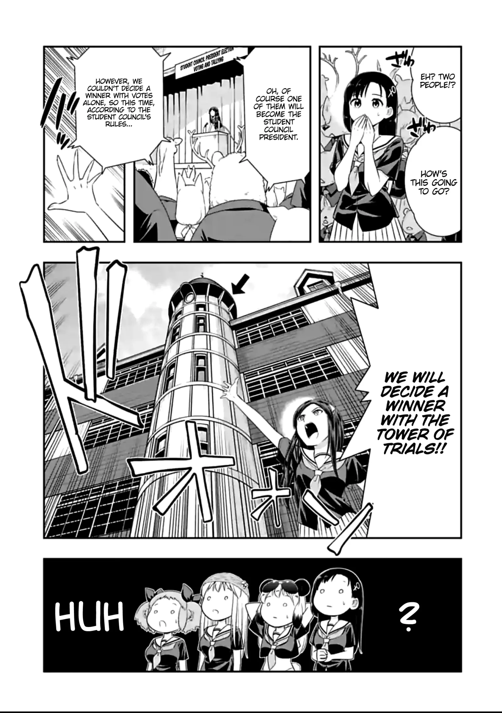 Murenase! Shiiton Gakuen Chapter 123 page 3