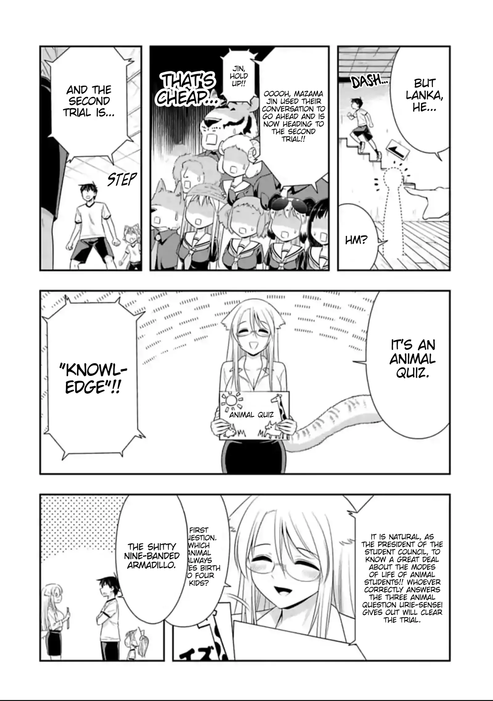 Murenase! Shiiton Gakuen Chapter 124 page 4