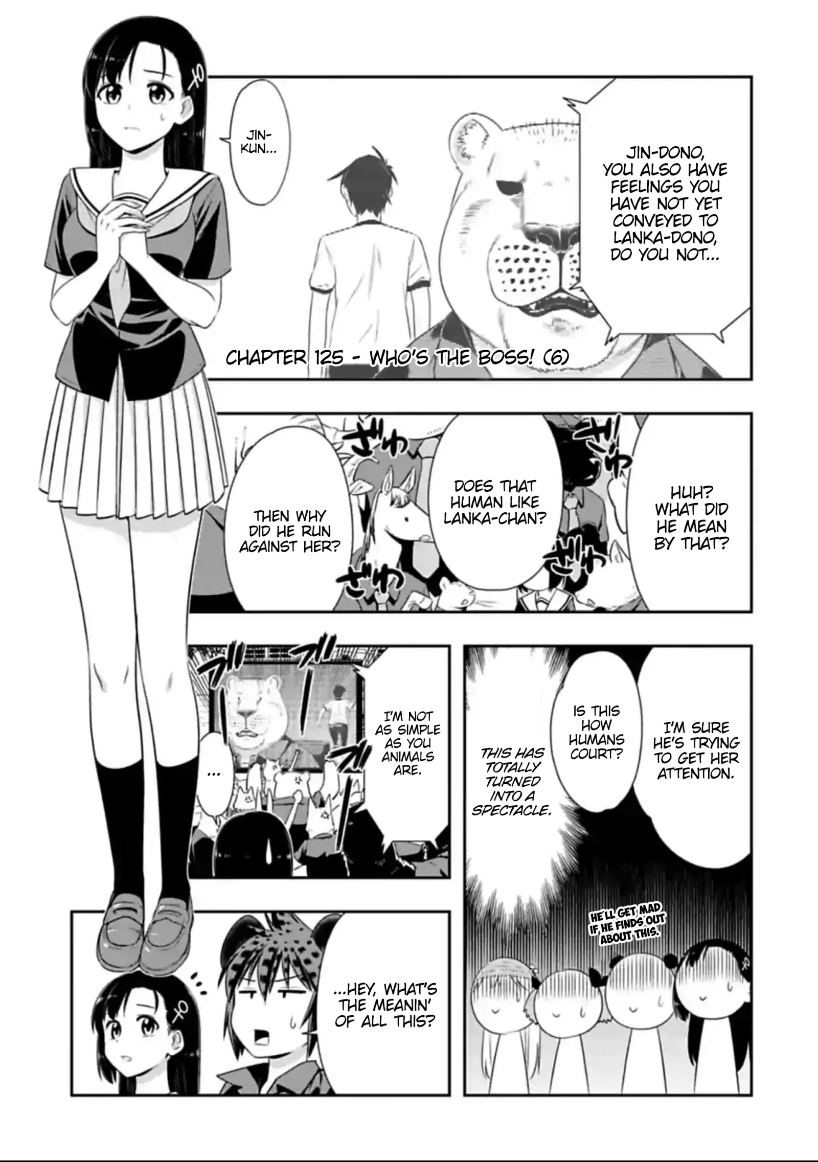 Murenase! Shiiton Gakuen Chapter 125 page 1