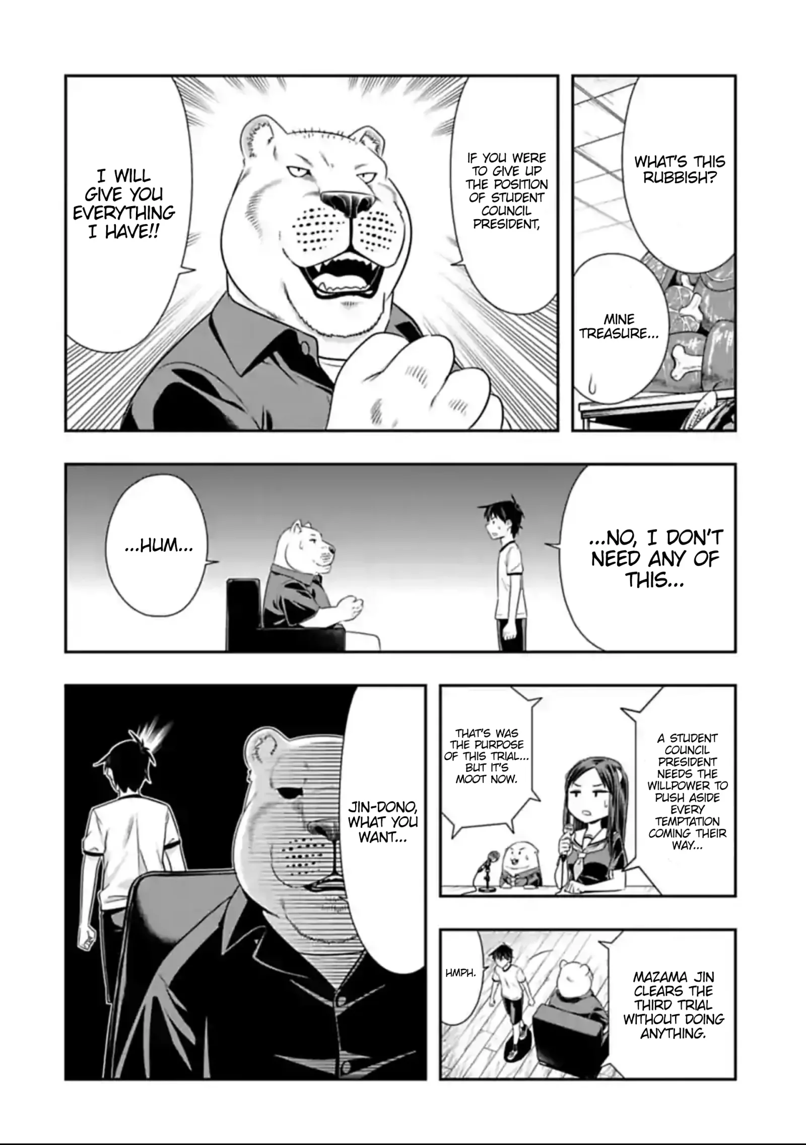Murenase! Shiiton Gakuen Chapter 124 page 8