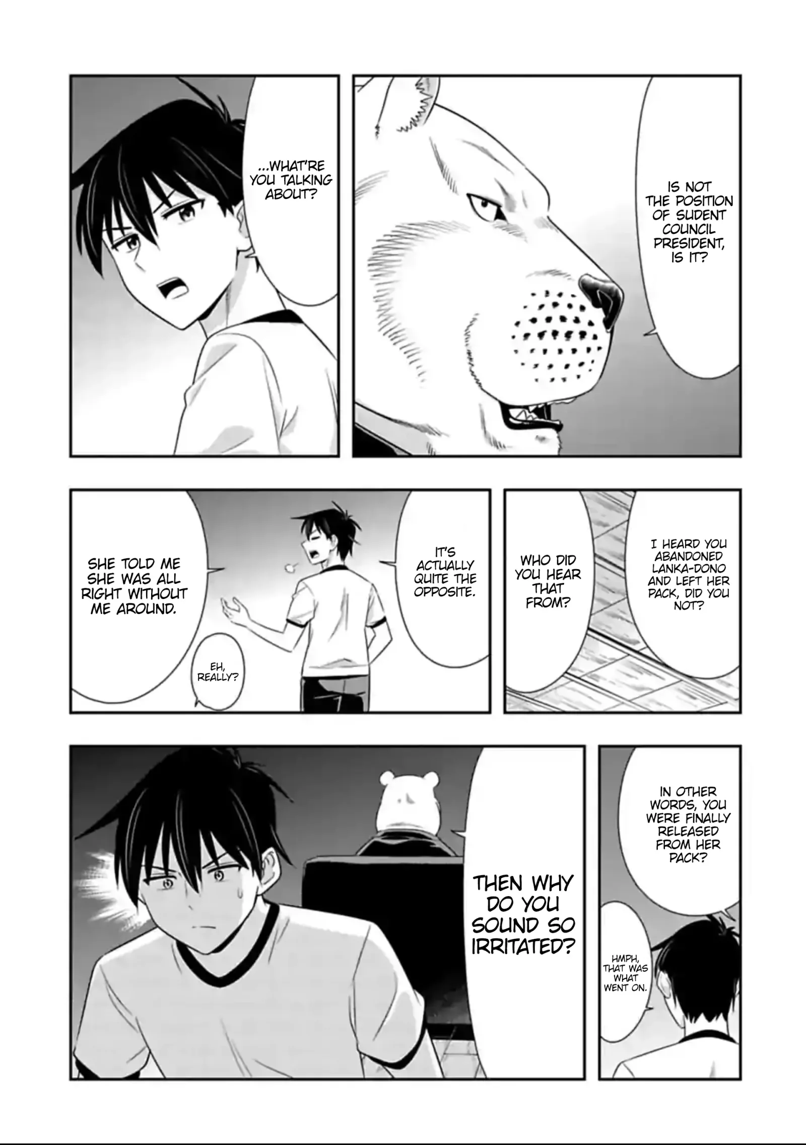 Murenase! Shiiton Gakuen Chapter 124 page 9