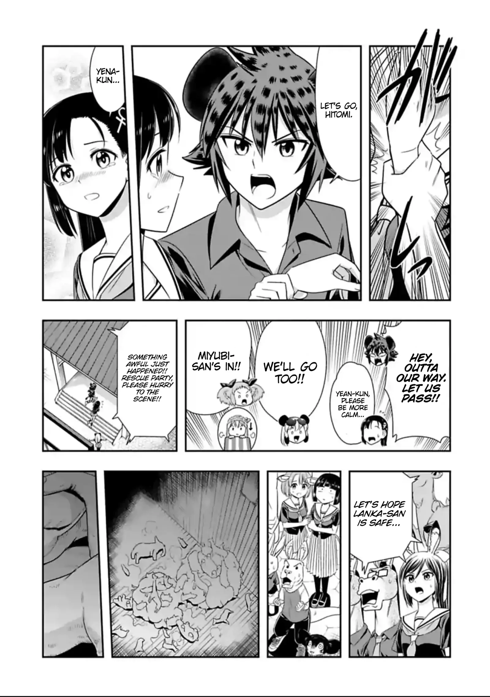 Murenase! Shiiton Gakuen Chapter 126 page 3